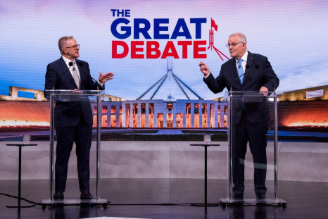 Australian 2022 federal election leader's debate, in Brisbane