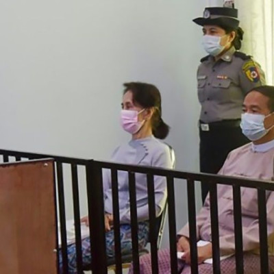 Ousted Myanmar leader Aung San Suu Kyi appears most weekdays at the junta courtroom for a slew of cases
