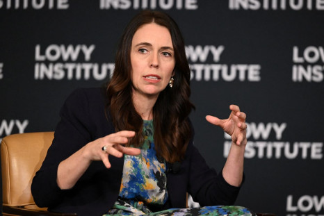 FILE PHOTO - New Zealand's Prime Minister Jacinda Ardern addresses the Lowy Institute in Sydney