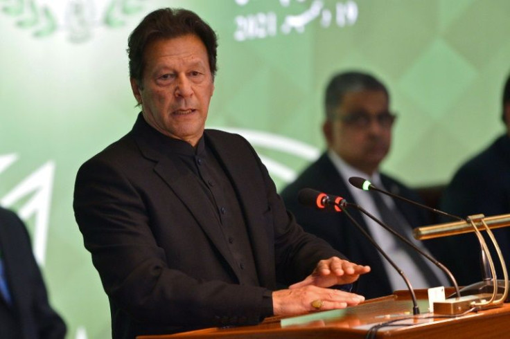 Pakistan Prime Minister Imran Khan.